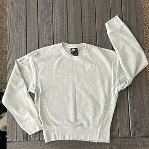 Nike Pale Sea Green Fitted Sweatshirt